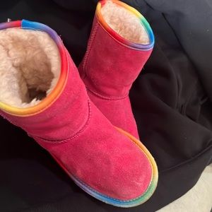 Pink ugg boots